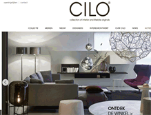 Tablet Screenshot of cilo.nl